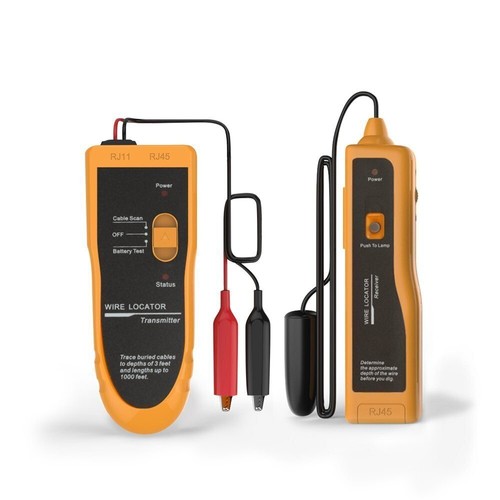 Underground Wire Finder Tube Wall Wire Cable Line Locator Lan Tracker Detector - Photo 8/11