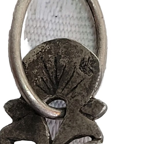 05K20 ANCIEN CHAPELET XVIIIe + PERLES ARGENT MASSIF PRIERES RELIGION SAINTE ANNE - Photo 5 sur 12