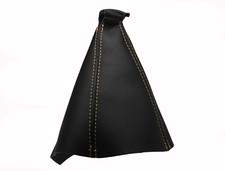 Hyundai Getz TB (2002-2010) Schaltknaufabdeckung 100% Leder - Beige Nähte