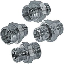 Einschraubverschraubung GE Hydraulik metrisches Gewinde Baureihe L Größe wählbar