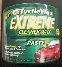 Vintage Brand New Turtle Wax Extreme Cleaner Wax Paste 16oz
