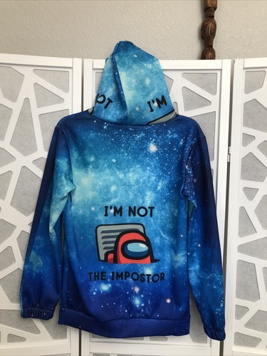 Among Us Hoodie Kids size XL - Picture 7 of 12