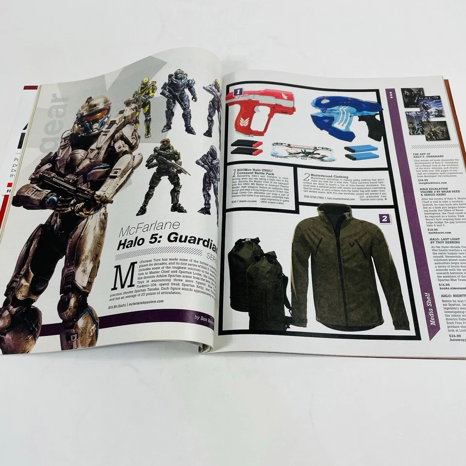 Revista Game Informer Julio 2015 Edición 267 Halo 5 Guardians, Abzu, Gigantic Foto 3 de 4