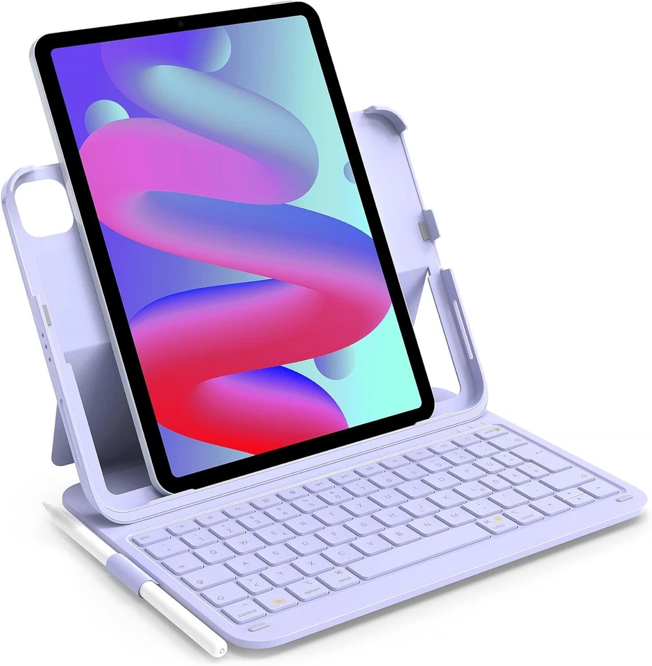 Inateck Ultraleichte Hülle Tastatur iPad 11 Gen. A16,iPad 10,Air 7/6,Pro 11 Zoll - Bild 2 von 4