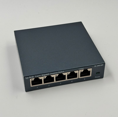 TP-Link TL-SG105 5-port Gigabit Desktop Switch mit Flow Control und QoS Support