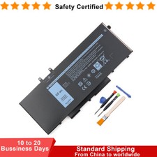 4GVMP Battery For Dell Latitude 5400 E5400 E5500 Inspiron 7590 7591 7791 2-in-1