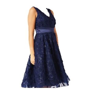 navy dress size 18