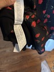 BRAND NEW ZARA BLACK AND RED ROSES ROMPER SZ S — photo 9