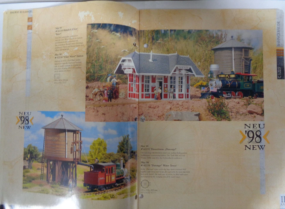 PIKO NEW ITEMS & FULL PROGRAM 1998 CATALOG - Image 4 of 4