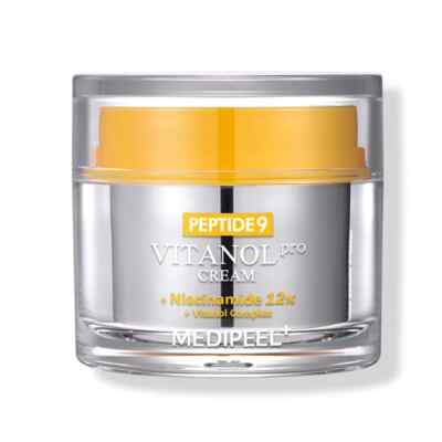 MEDI PEEL Peptide 9 Vitanol Cream Pro 50g - Blemish Care & Brightening - K-Be...