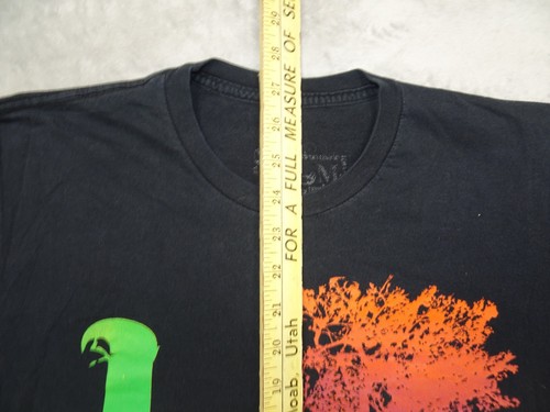 Gasworks Fluorescent Neon Pop Art T Shirt Medium Black Futuristic - Picture 5 of 7