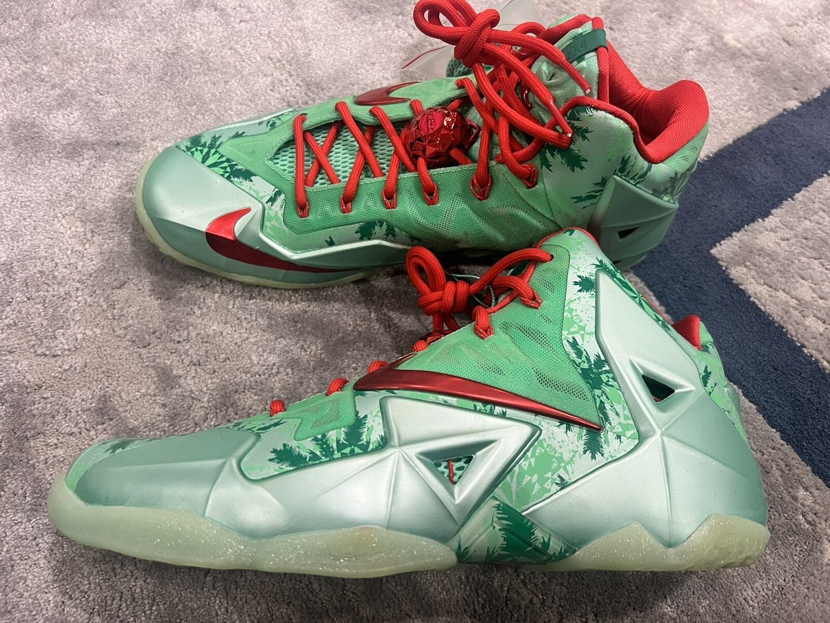 Buy Size 10 - Nike LeBron 11 Christmas online | eBay