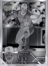 [DIGITAL] Topps Bunt - C.J. Cron - Topps Chrome 23 S1 -  Black White Base