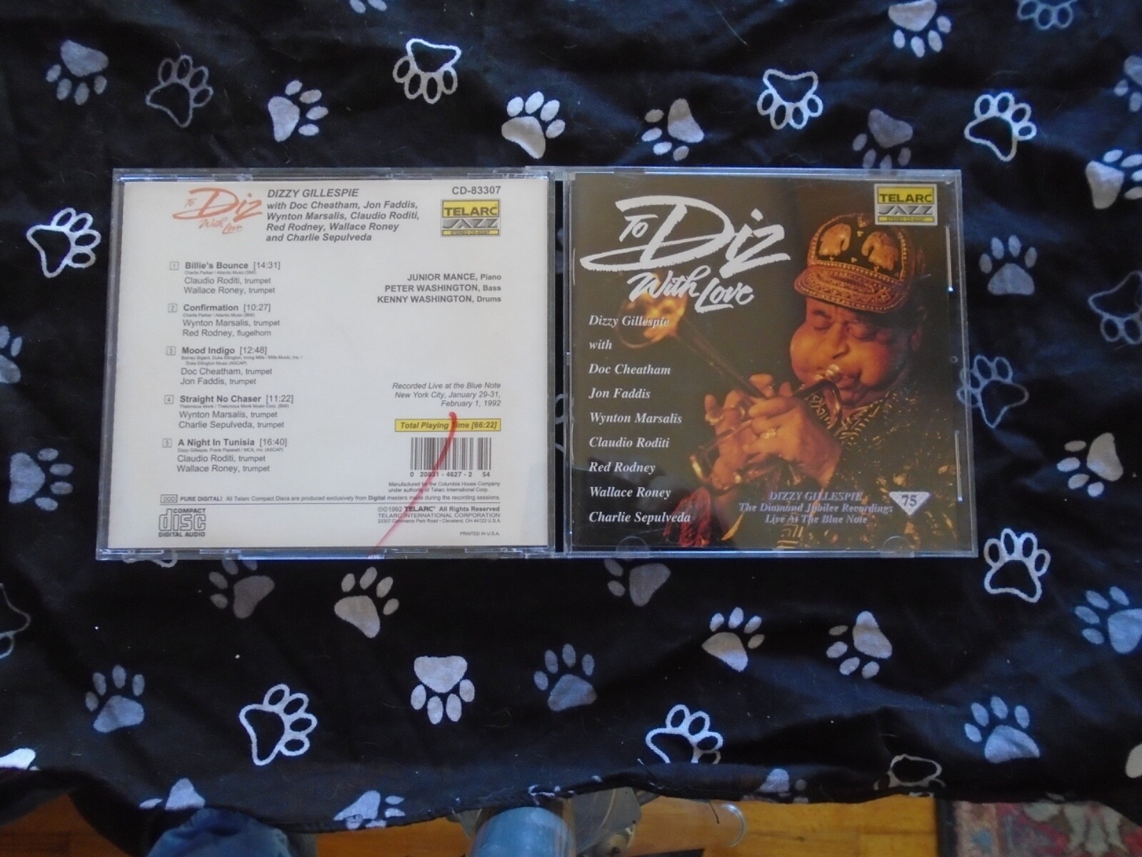 Dizzy Gillespie – To Diz, With Love Live At Blue Note CD FREE SHIP