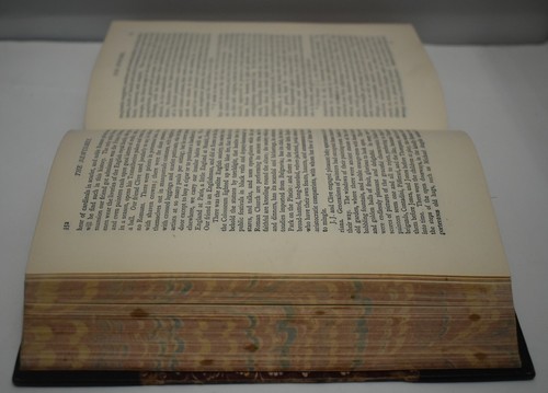 THE NEWCOMES-1879, BY THACKERAY, LEATHER BINDING, MARBLED ENDPAPERS & EDGES - Picture 11 of 12
