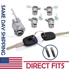 Ignition Cylinder and Door Lock Set For Honda Civic Element CR-V W/ Chipped Keys