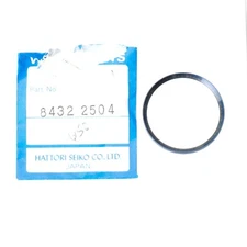 NEW Genuine Seiko Watch Part #8432 2504 Inner Bezel Dial Ring Watchmaker Part
