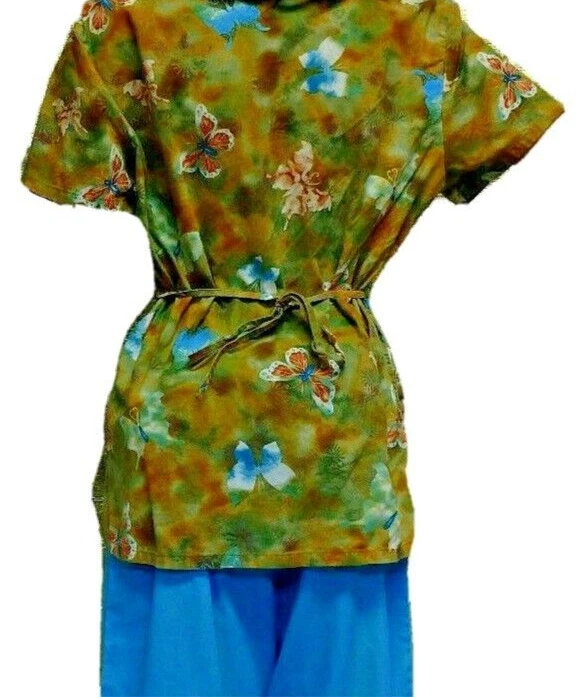 LOT of 5 Women's Medical Nurse Scrubs 2 Pants and 3 Tops Size Small Mix & Match - Image 2 of 4