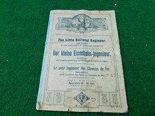 D13 GBN Bing 6817 Spur 0 antik Der kleine Eisenbahn-Ingenieur Katalog von 1909