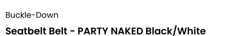 Cinturones de seguridad con hebilla - fiesta desnudo negro/blanco talla XL 1,5 ancho 32-52 largo nuevo Foto 2 de 4