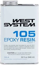 West System 105 Epoxy Resin Quart 655-105A  