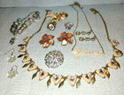 2 Lovely Pink Necklaces+W. Germany Earrings+2 RINGS+Beaded Bracelet+2 Pins+1 #38 — photo 2