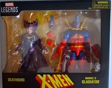 MARVEL LEGENDS X-MEN DEATHBIRD & GLADIATOR 6  FIGURE SET HASBRO SEALED