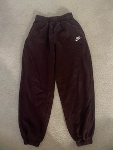 Nike Girls Air Jordan Sweatpants Size Large Brown Baggy