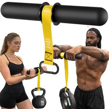Forearm Strengthener  Forearm Exerciser, Wrist Roller with Thicker Handle, F...
