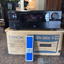 Denon AVR-3805 AV 7.1 Channel Home Theater Su...