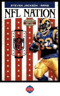 2005 Donruss Zenith #E-15 Steven Jackson Epix Black 1st Down #/100