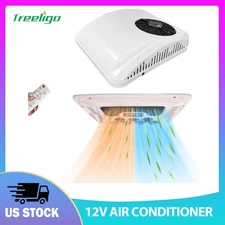 12V RV Rooftop Air Conditioner A/C Unit Cool&Heat For Trailer Motorhome