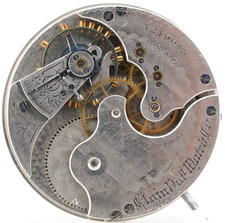 ELGIN 5249045 GRADE 4, 16s 15j POCKET WATCH MOVEMENT, FOR REPAIR (KE)