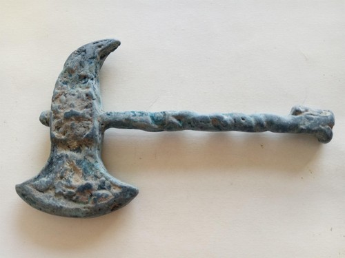 Collect Old Dynasty Chinese Axe Shape Bronze Statue | eBay