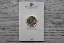 Royal Mint 2023 Coronation Gold Sovereign in Blister
