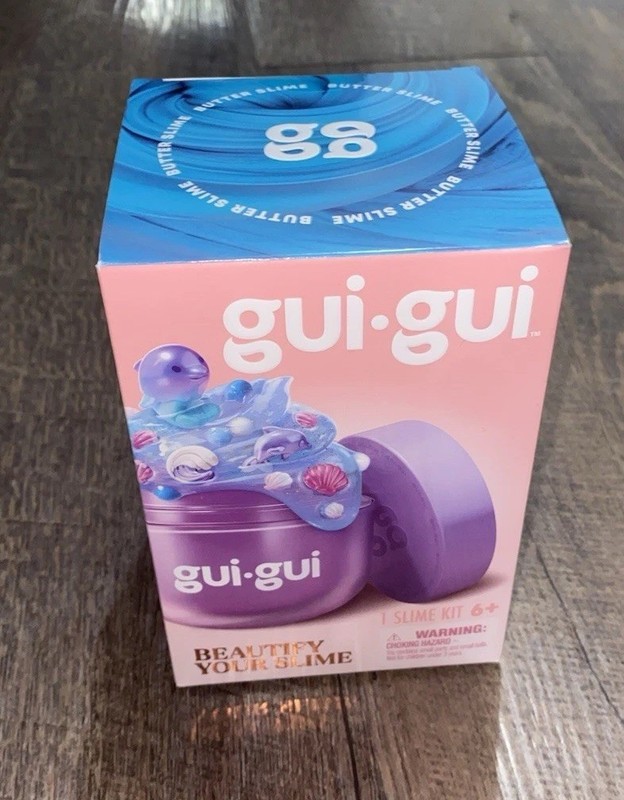 NEW Gui-Gui BLUE Butter Slime 🧈Beautify Kit & Figure Most Beautiful Slime Ever
