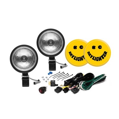 KC Hilites 6'' Daylighter Halogen - 2-Light System - 100W Spread Beam