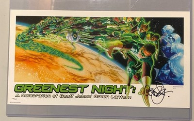 Alex Ross -Greenest Night:Celebration of Geoff Johns Green Lantern 100/100