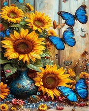 Paint by Numbers Kit DIY Canvas Painting Set for Adults Kids Home Decor Gift DIY