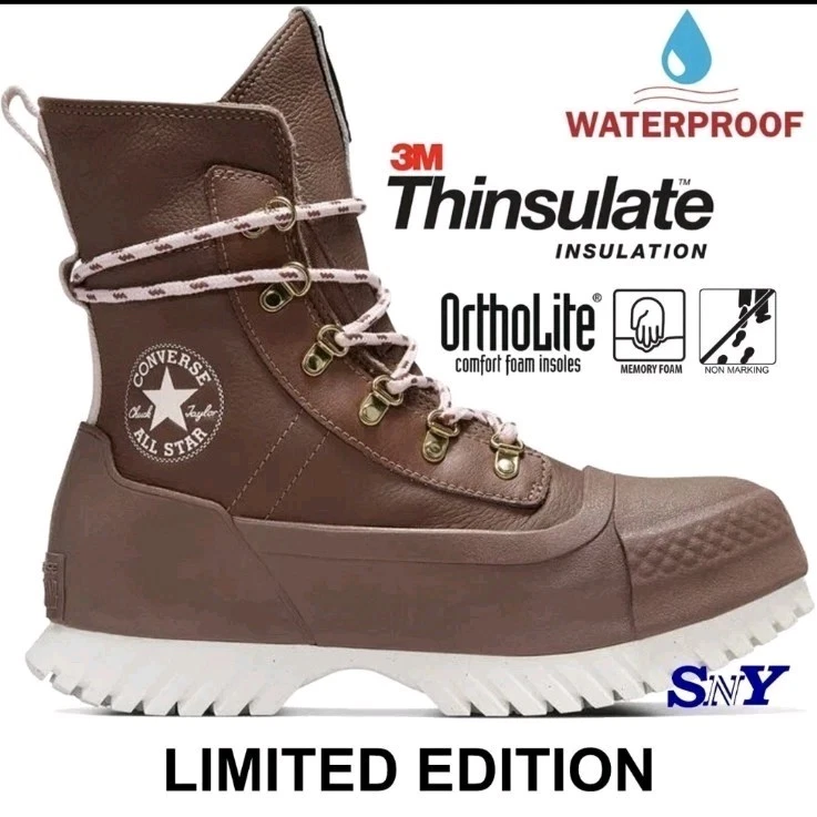 Converse Chuck Taylor All Star City Trek Brown Water Repell Boots A14619C 9.5M Converse All Star Chuck Taylor Boots In Men main image 3