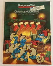 1982 Montgomery Ward Christmas Catalog Smurfs Atari Toys Vintage Holiday