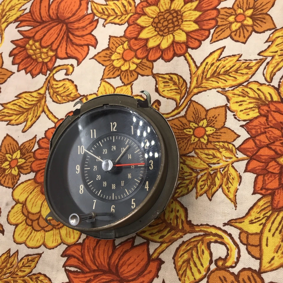 Pontiac GTO LeMans 1970 1971 1972 reloj deportivo de rally usado original sin probar OEM Foto 3 de 4