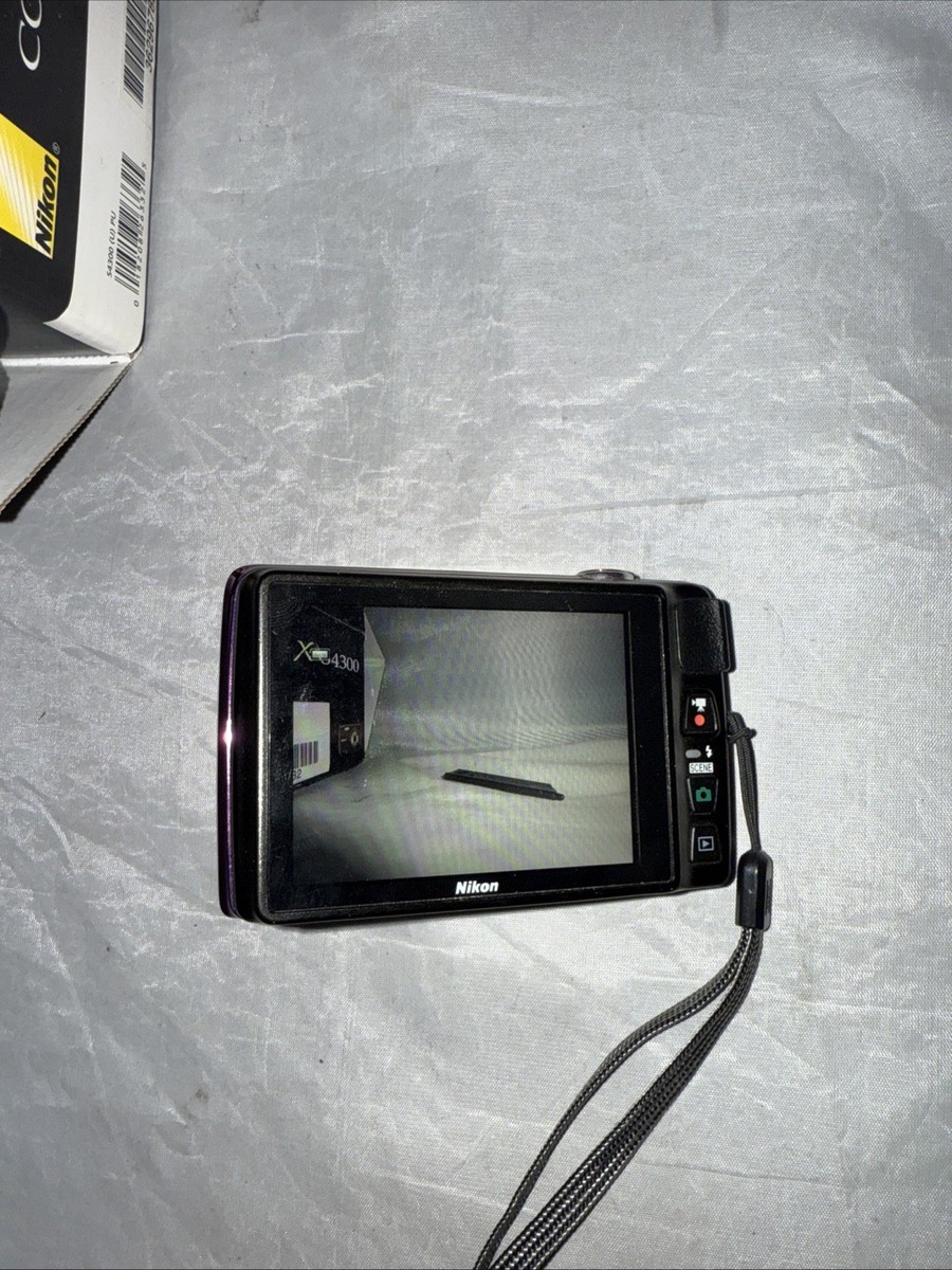 Nikon COOLPIX S4300 16.0MP Digital Camera - Plum for sale