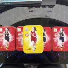 PANINI WNBA CAITLIN CLARK INDIANA FEVER TIN YELLOW