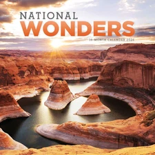 Carousel Calendars,  National Wonders Special Value 2026 Wall Calendar, 12.01''