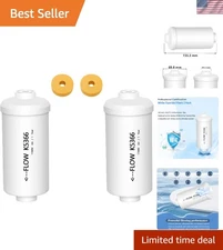 Pack of 2 Berkey-Compatible Arsenic & Fluoride Filters - NSF Certified Quality