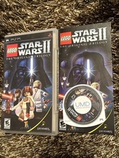 LEGO Star Wars II The Original Trilogy Sony PSP Black Label CIB Complete Tested