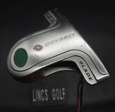 Odyssey White Steel 2-Ball Blade Putter 86 cm Länge Stahlschaft PSYKO Griff*