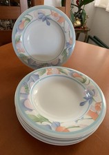 Hutschenreuther Galleria Leonard Paris COMO 6 x Speiseteller Porzellan neuwertig