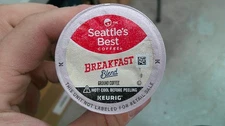 Seattle's Best Breakfast Blend Medium Roast Coffee K Cups - Pack of 80 Pods